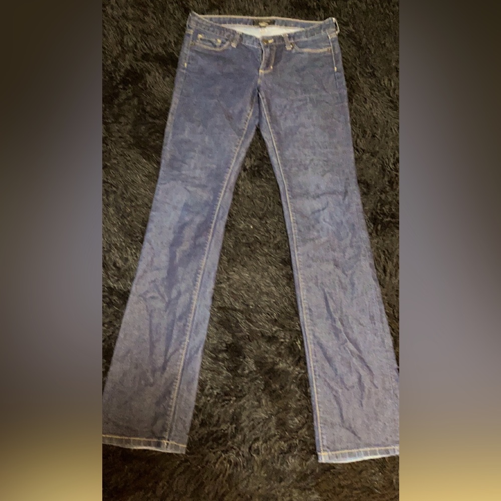 Banana Republic women’s jeans, size 6 Long, straight leg